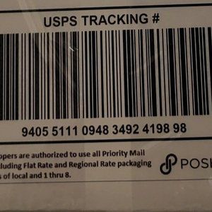 SOLD****TRACKING INFO